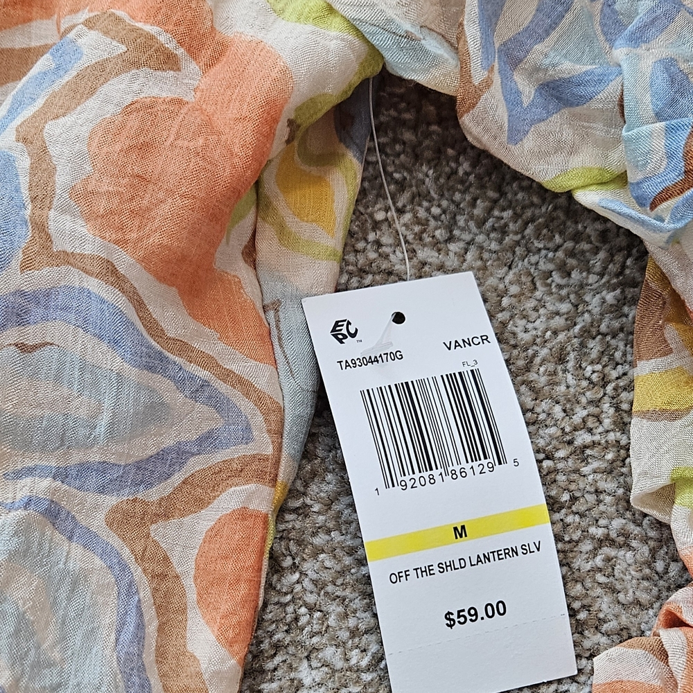 Vans Multicolor Floral Blouse - Picture 4 of 5